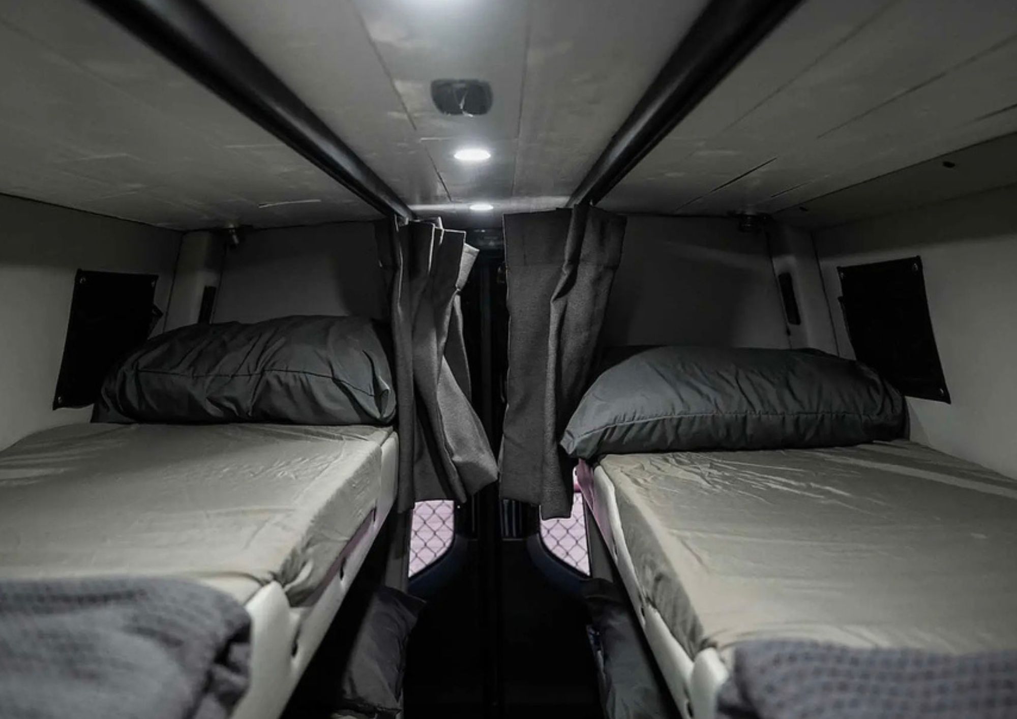 Bunk van interior